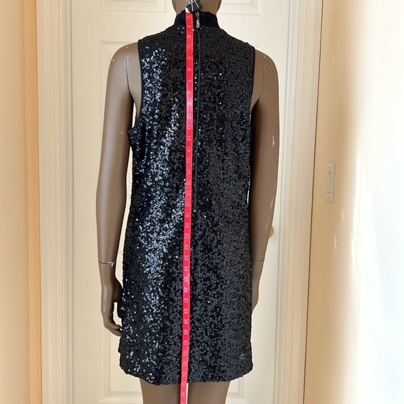 GUESS BLACK SEQUIN DRESS